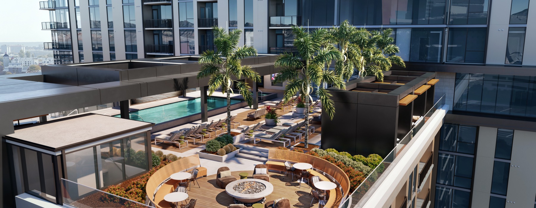 Capella Amenity Pool Deck