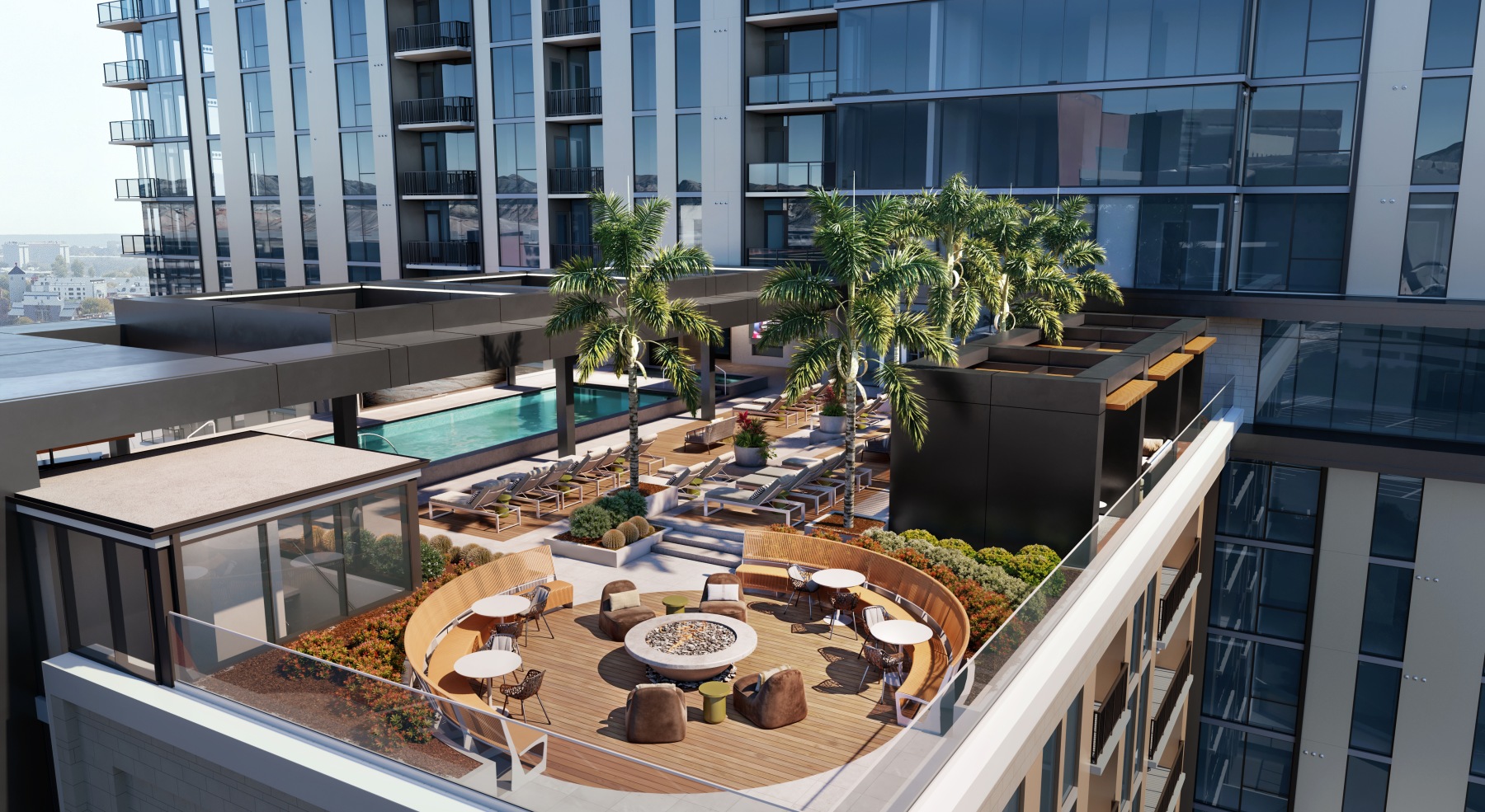 Capella Rooftop Pooldeck