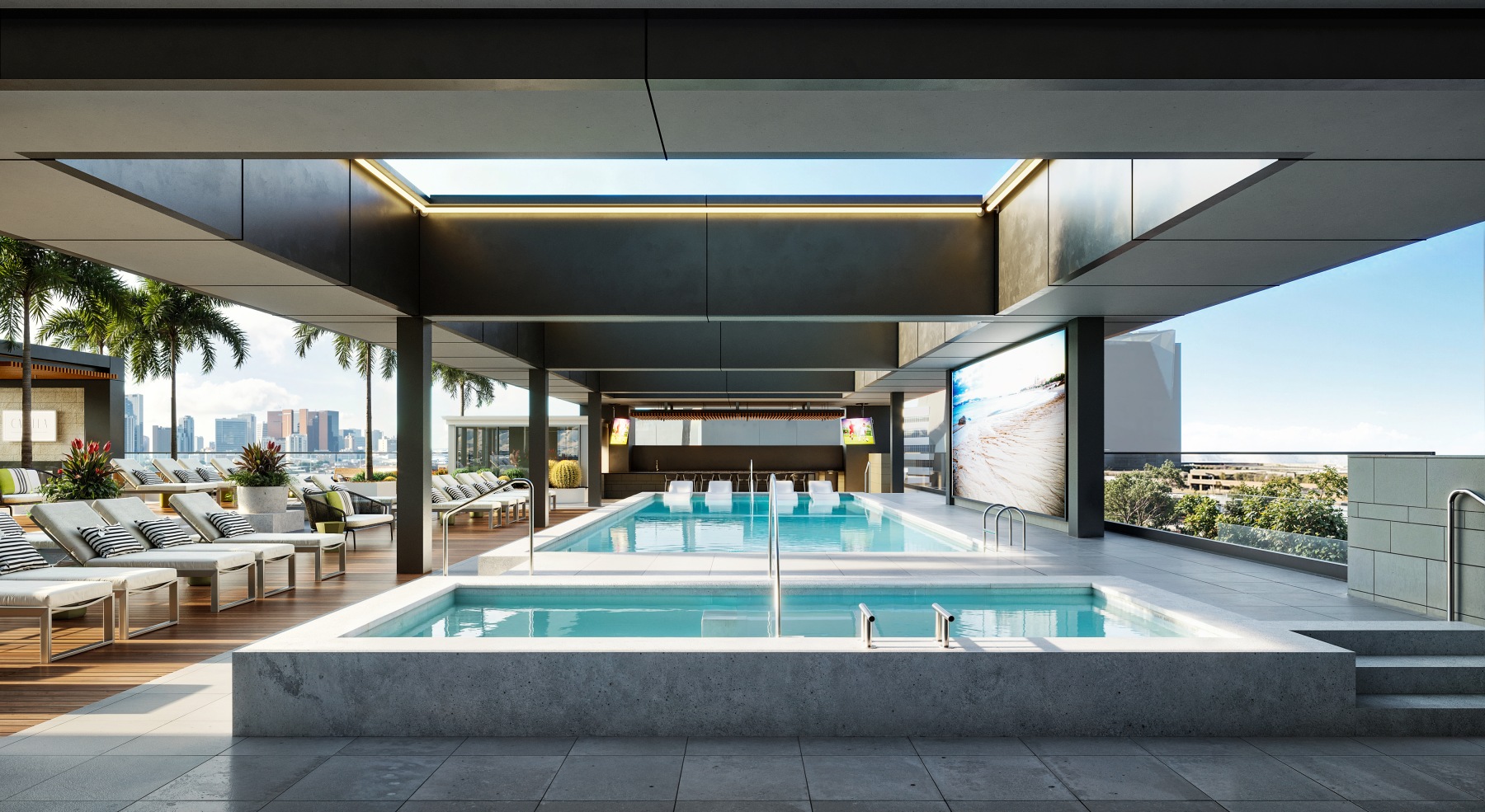 Capella Rooftop Pooldeck